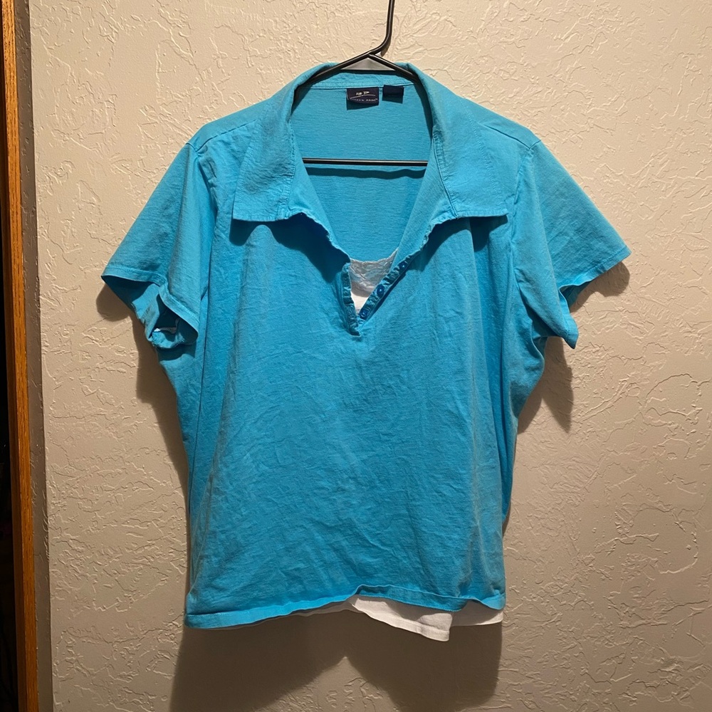 PLUS LAYERED TEE